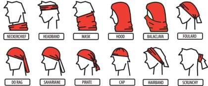 Multifunctionele Bandana Camouflage - Afbeelding 3