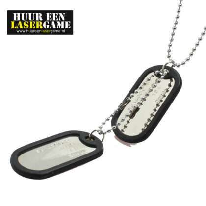 dubbele militaire ketting