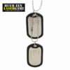 dubbele militaire ketting