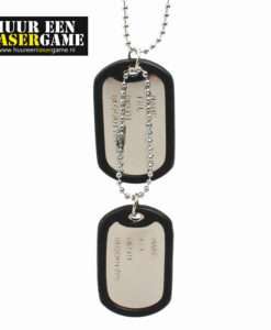 dubbele militaire ketting