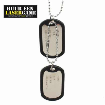 dubbele militaire ketting